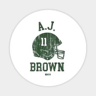 A.J. Brown Philadelphia Helmet Font Magnet